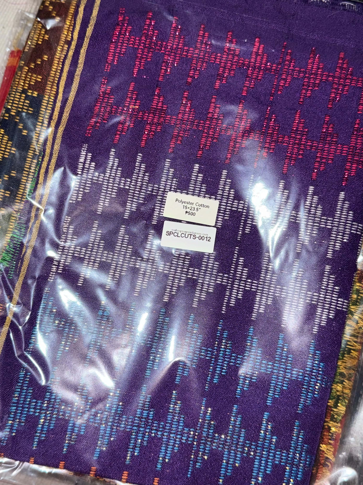 Inaul Retaso – Premium Handwoven Maguindanaon Fabric Cuts for Designers & Creators