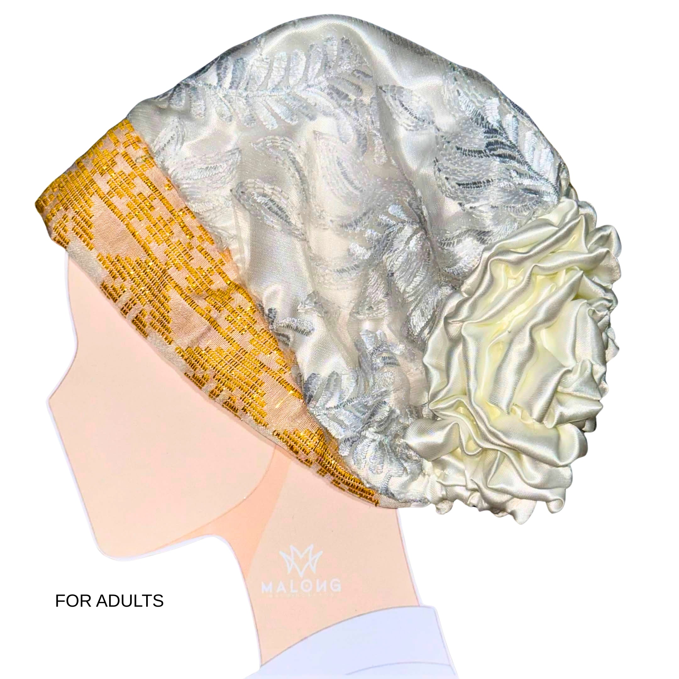 Inaul Flower Sukob – Ready-to-Wear Traditional Head Covering