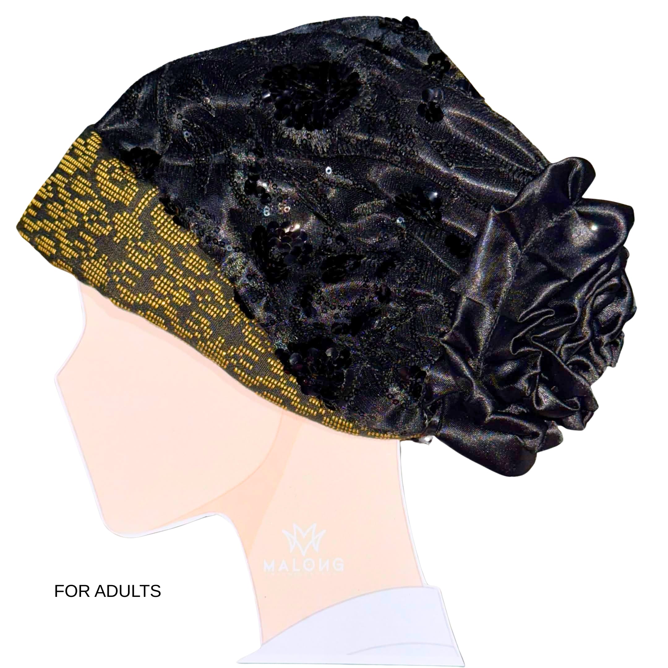 Inaul Flower Sukob – Ready-to-Wear Traditional Head Covering