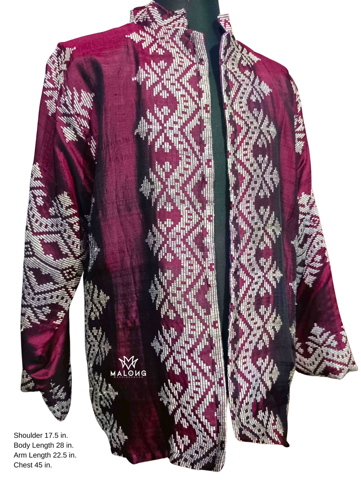 Men’s Tailored Inaul Barong | Full Inaul Fabric.