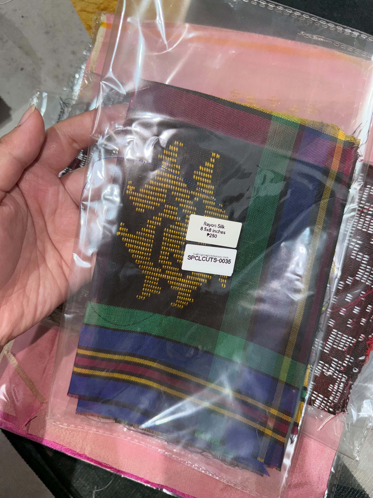 Inaul Retaso – Premium Handwoven Maguindanaon Fabric Cuts for Designers & Creators