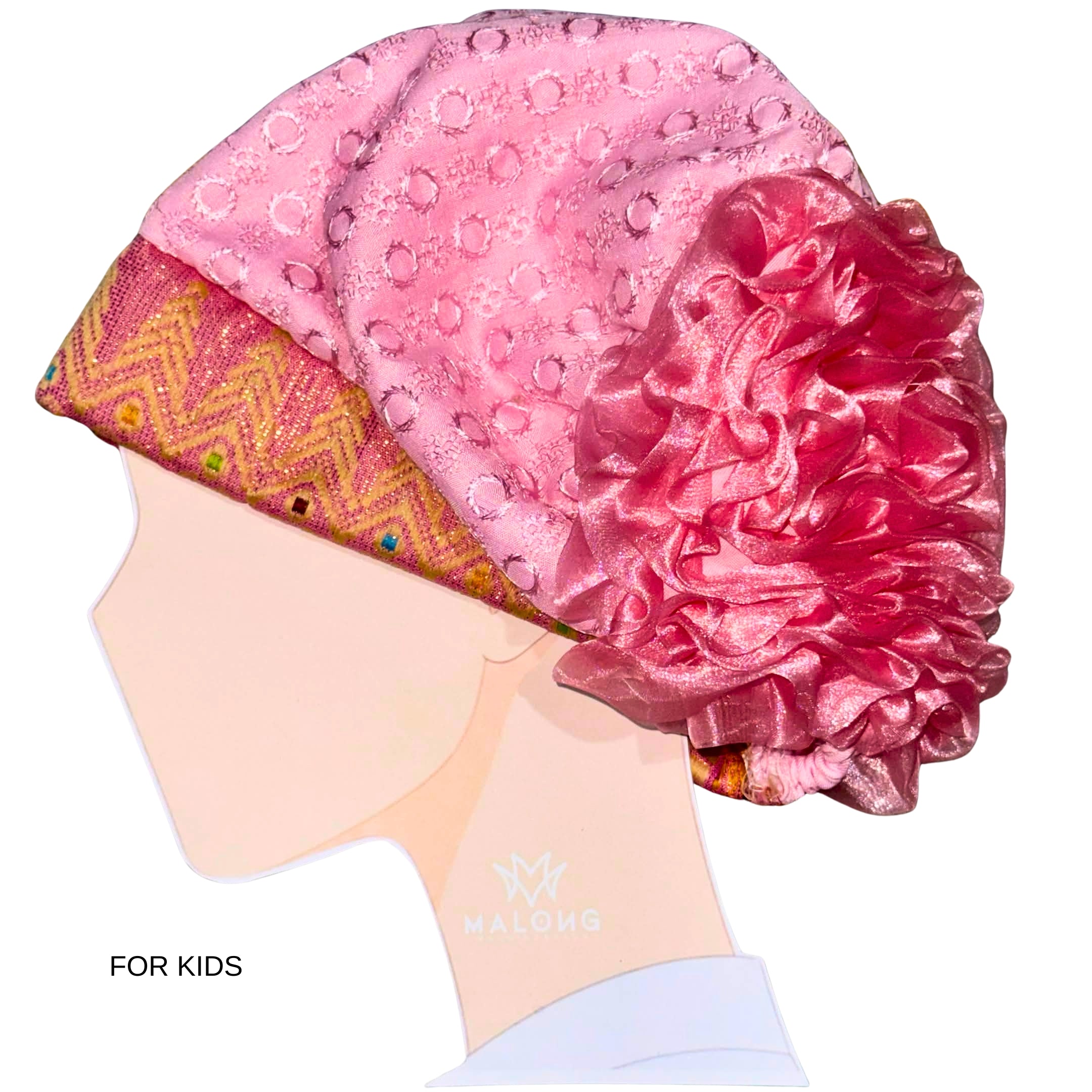 Inaul Flower Sukob – Ready-to-Wear Traditional Head Covering