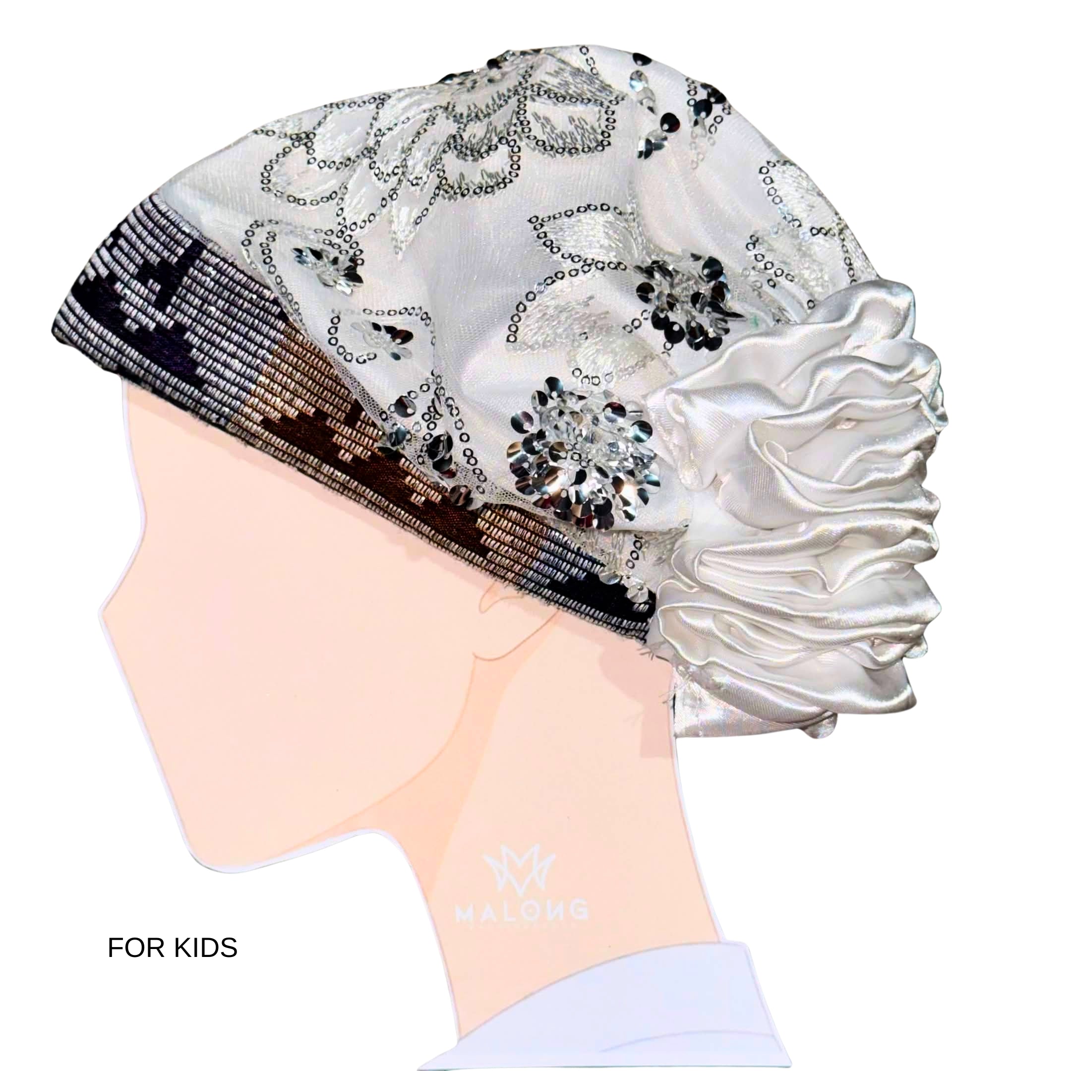 Inaul Flower Sukob – Ready-to-Wear Traditional Head Covering