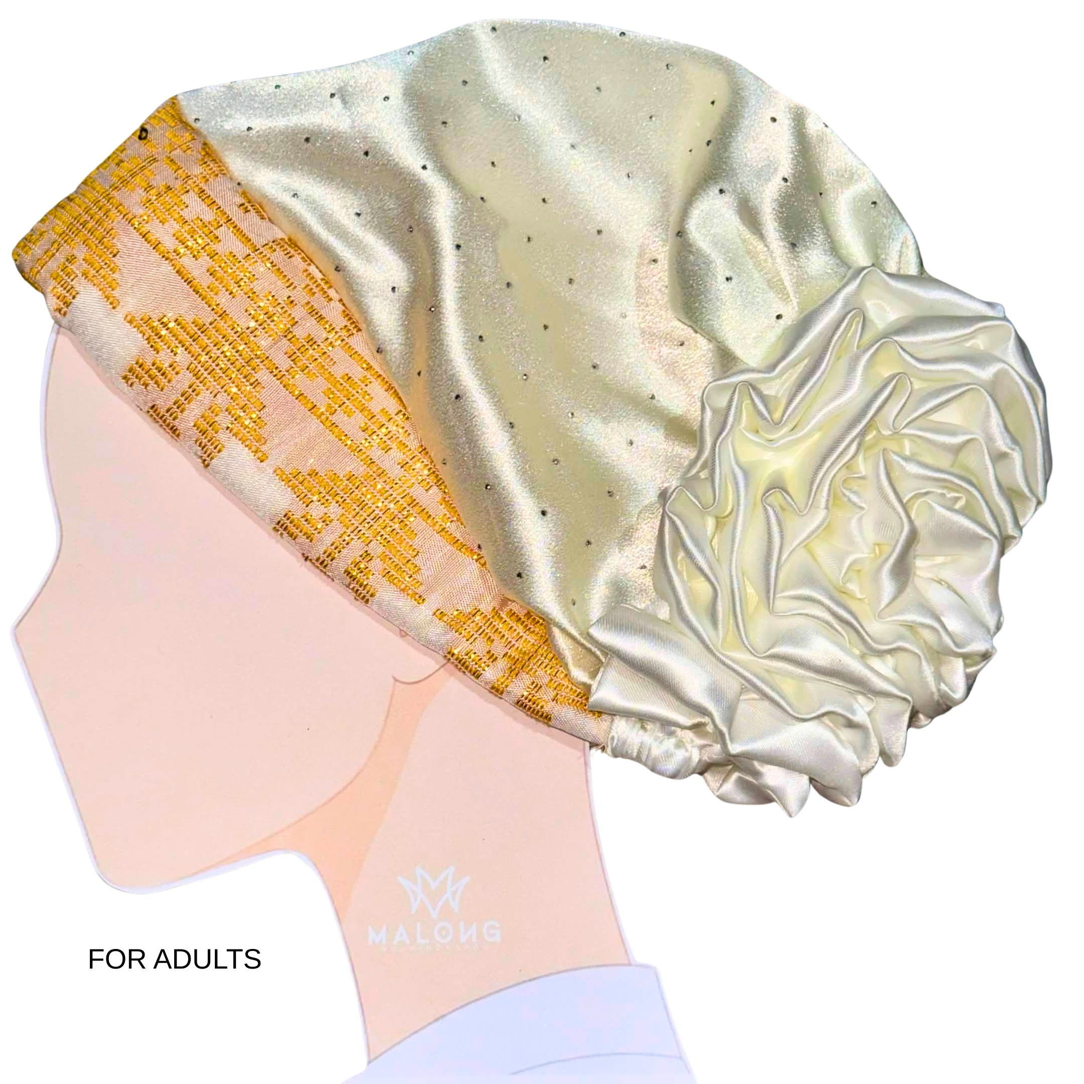 Inaul Flower Sukob – Ready-to-Wear Traditional Head Covering