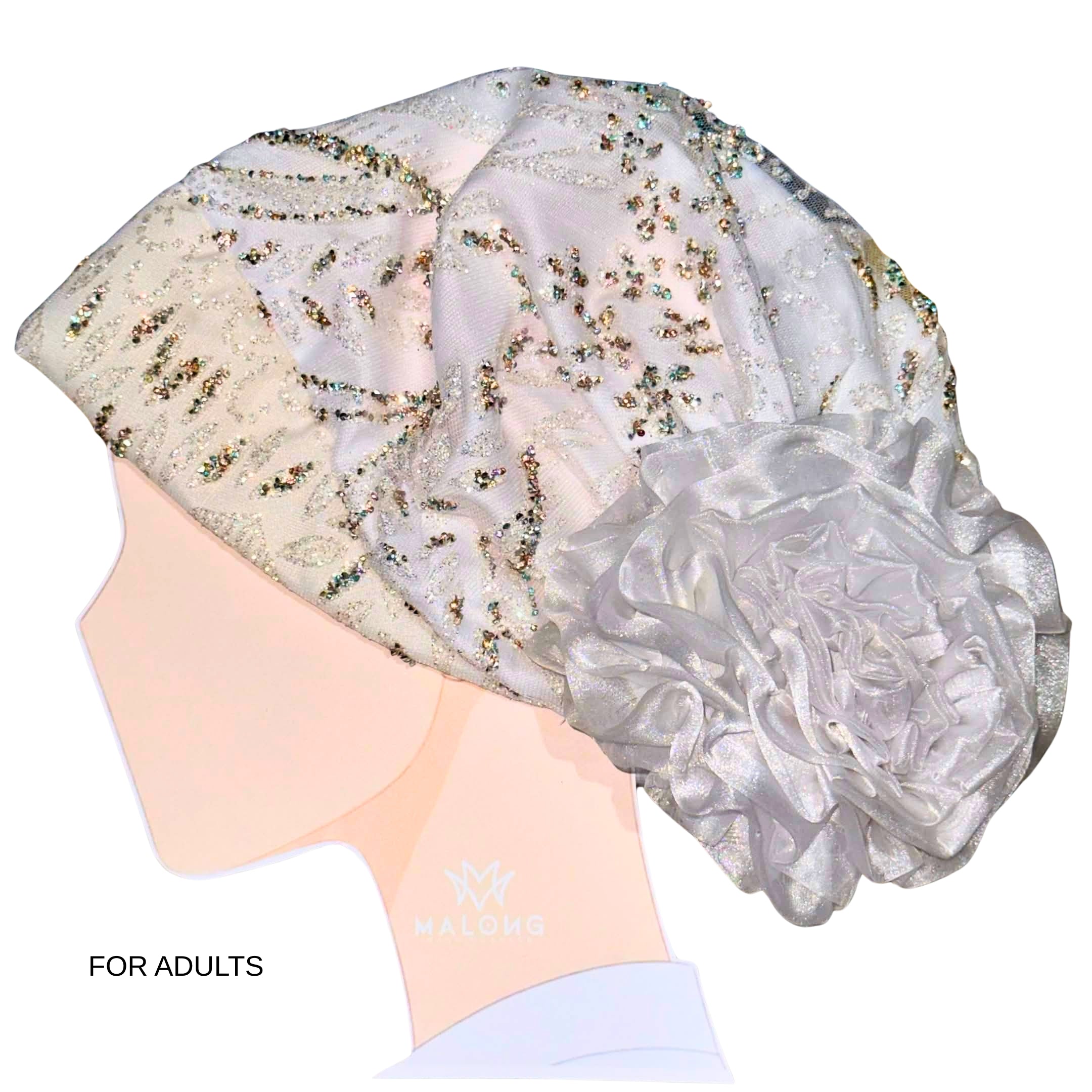 Inaul Flower Sukob – Ready-to-Wear Traditional Head Covering