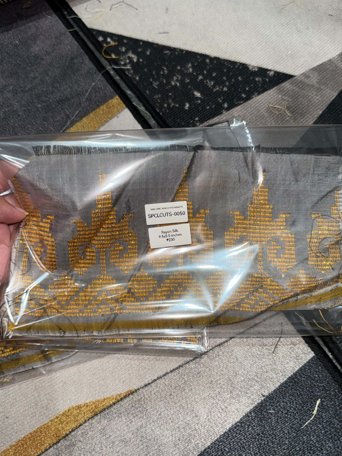 Inaul Retaso – Premium Handwoven Maguindanaon Fabric Cuts for Designers & Creators