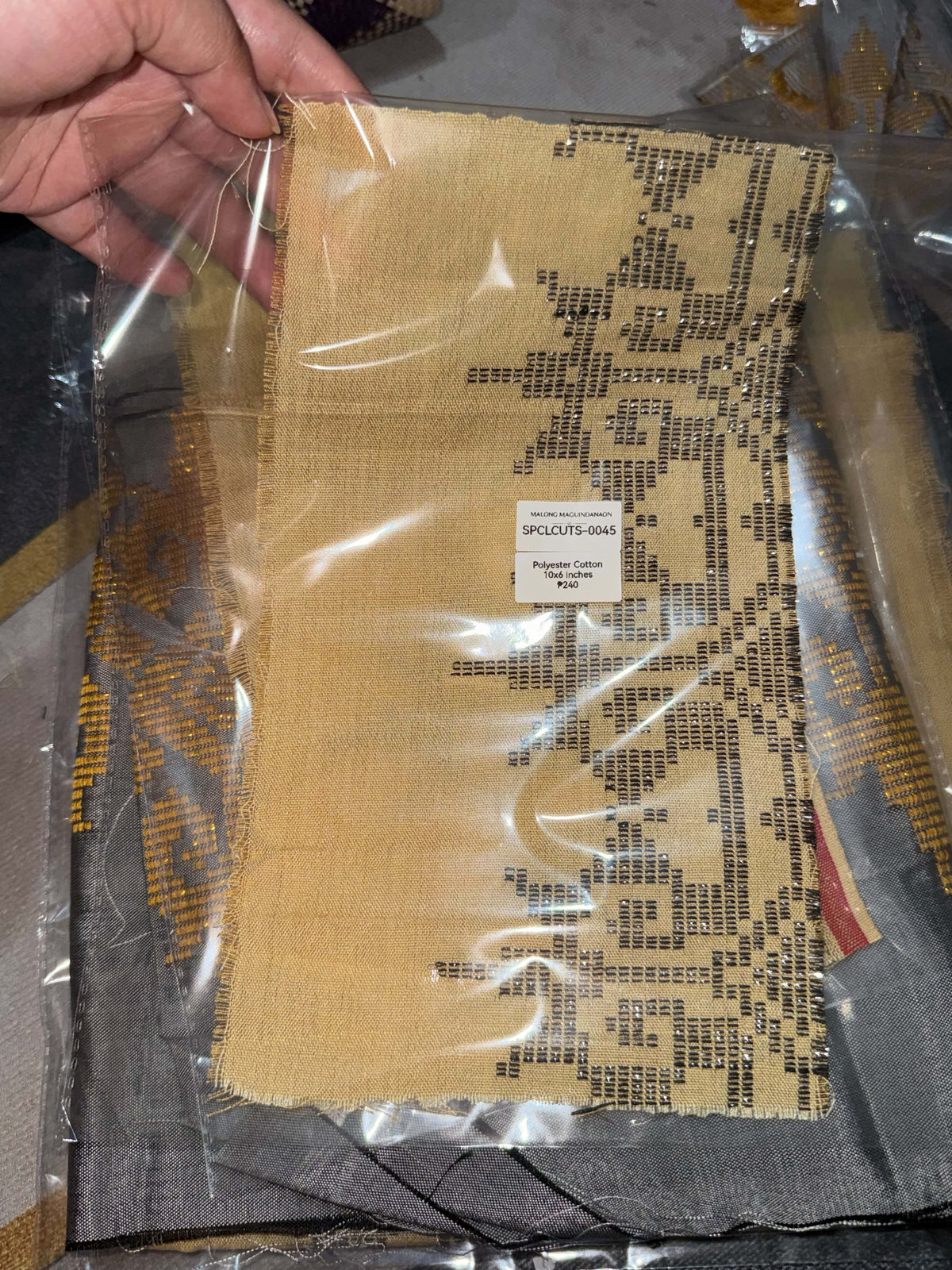 Inaul Retaso – Premium Handwoven Maguindanaon Fabric Cuts for Designers & Creators