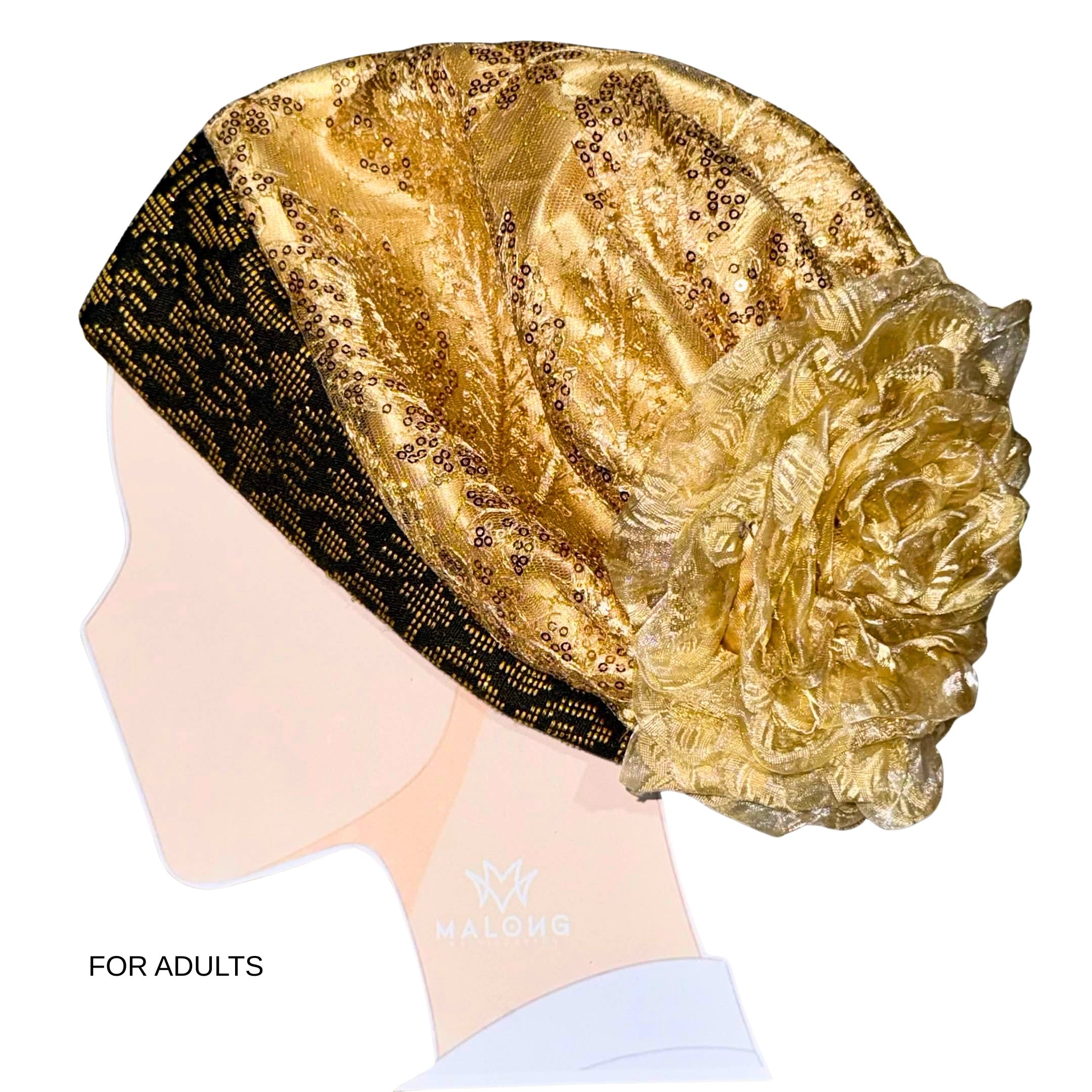 Inaul Flower Sukob – Ready-to-Wear Traditional Head Covering