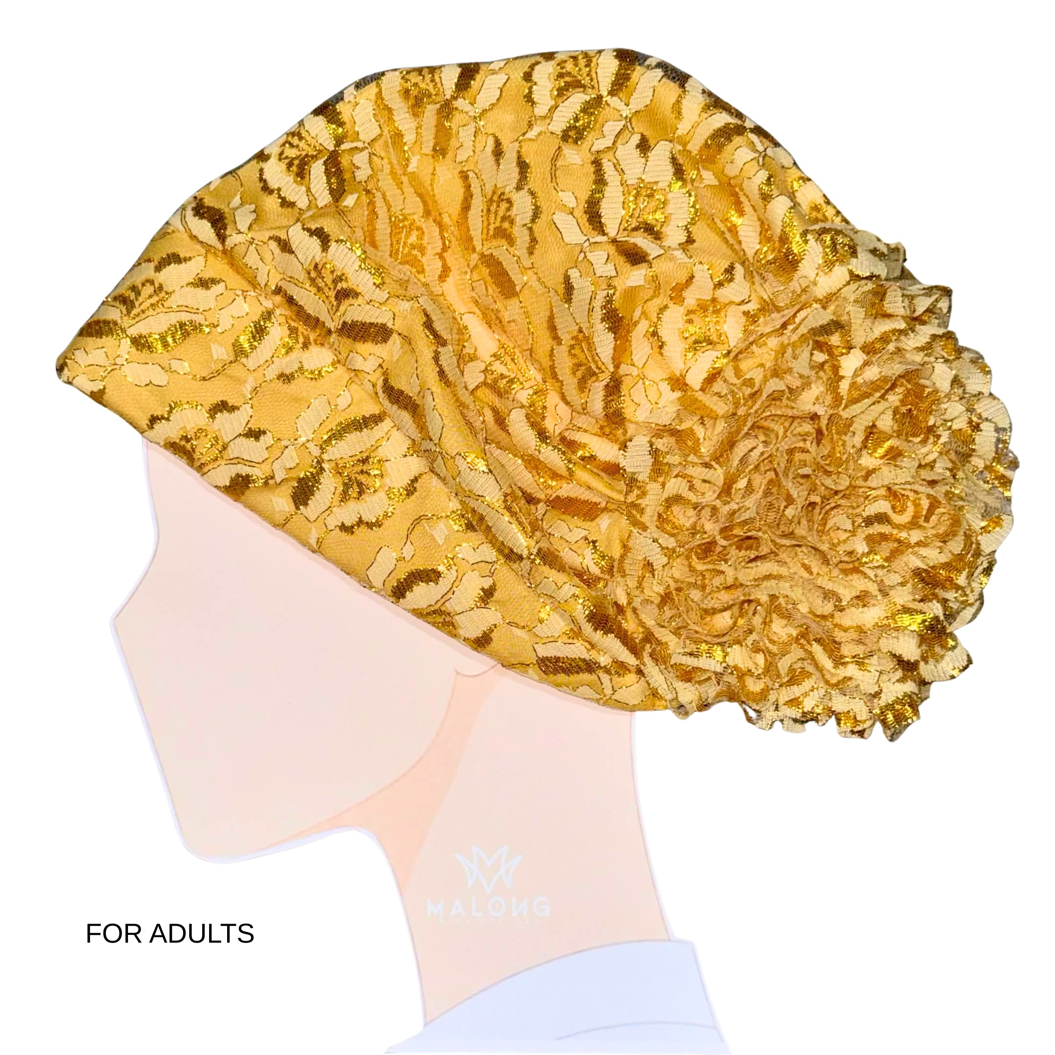 Inaul Flower Sukob – Ready-to-Wear Traditional Head Covering