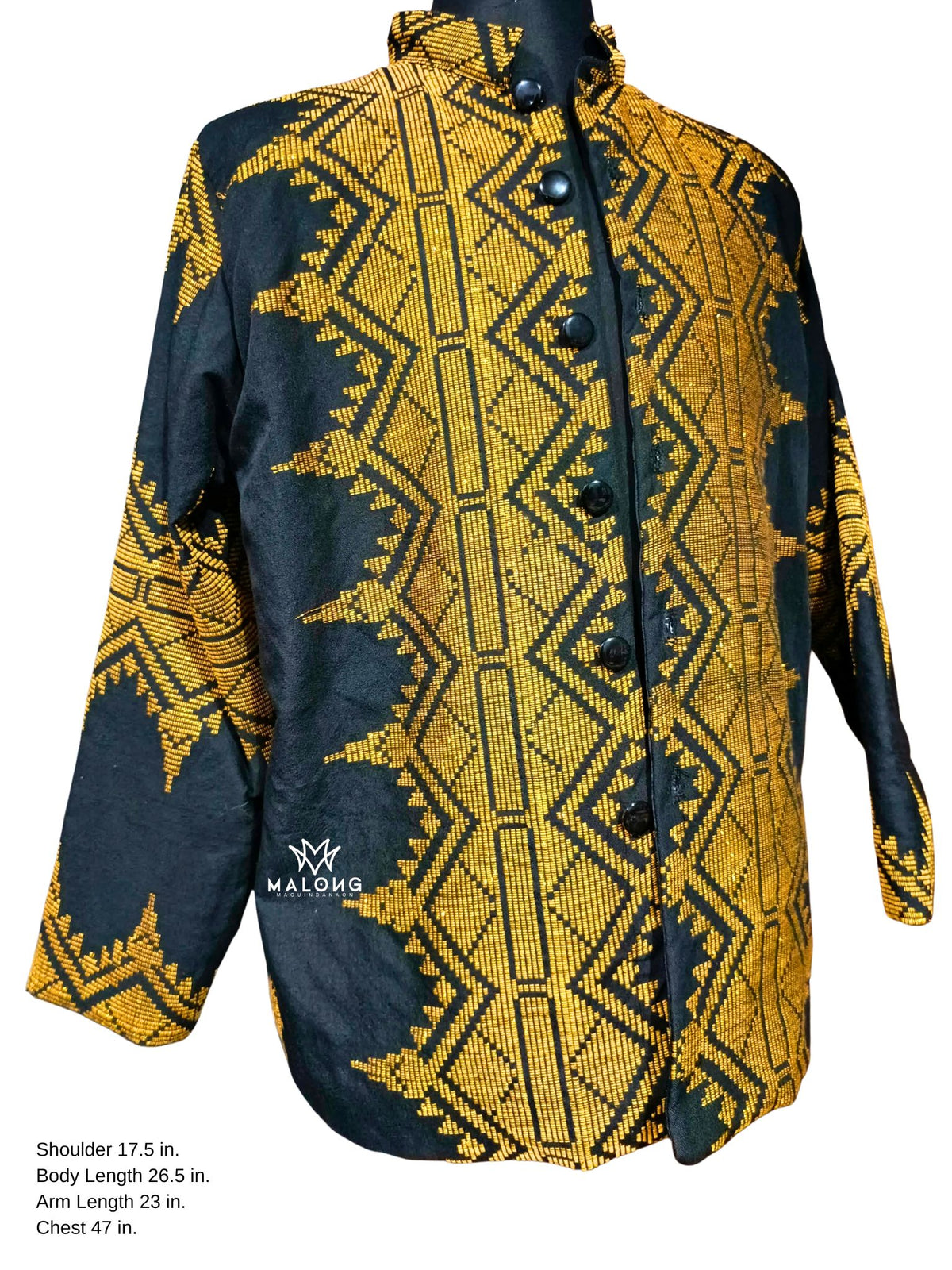 Men’s Tailored Inaul Barong | Full Inaul Fabric.