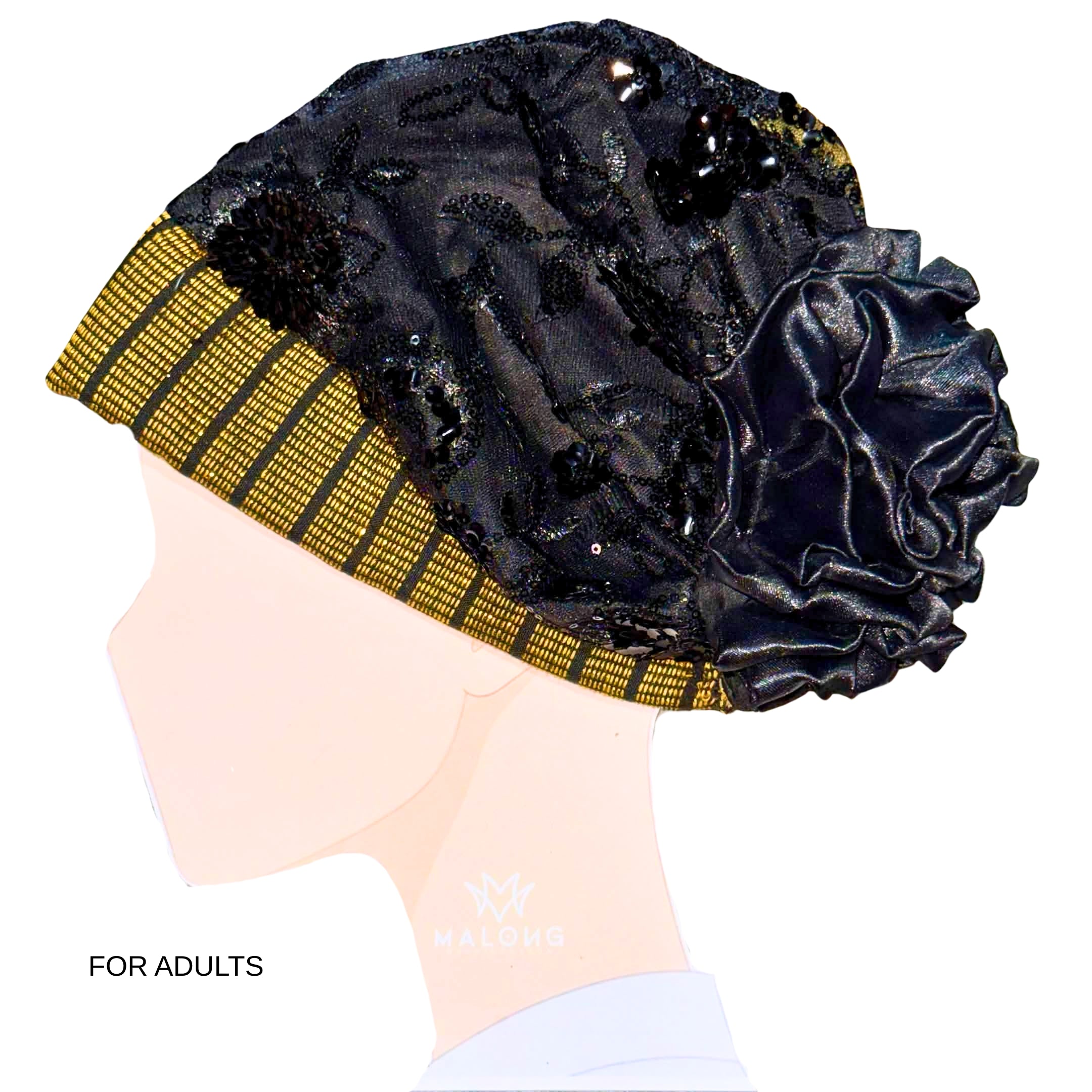 Inaul Flower Sukob – Ready-to-Wear Traditional Head Covering