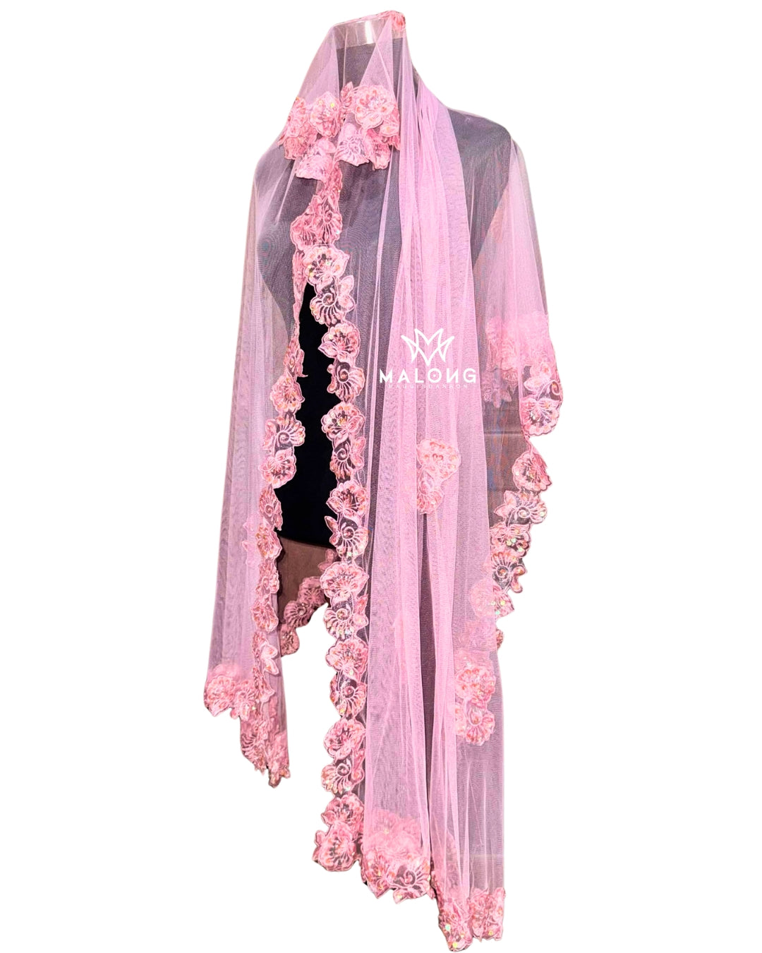 Kombong Lace Veil – Traditional Mindanao Headwrap