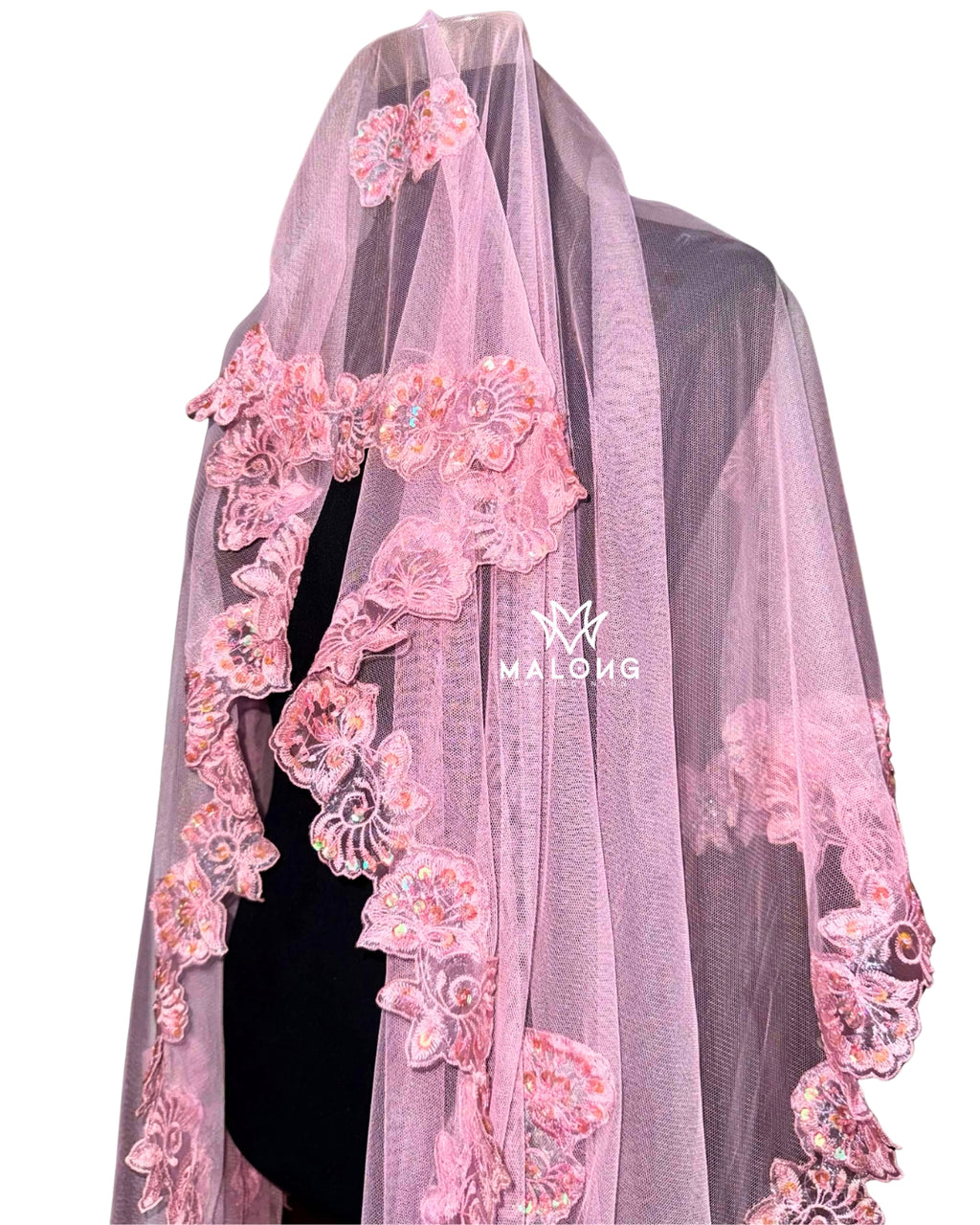Kombong Lace Veil – Traditional Mindanao Headwrap