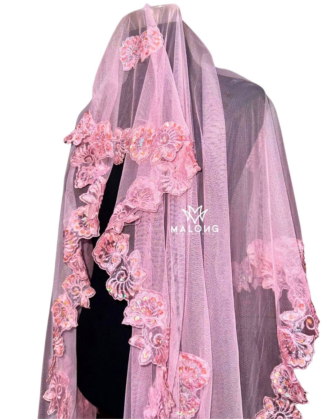 Kombong Lace Veil – Traditional Mindanao Headwrap