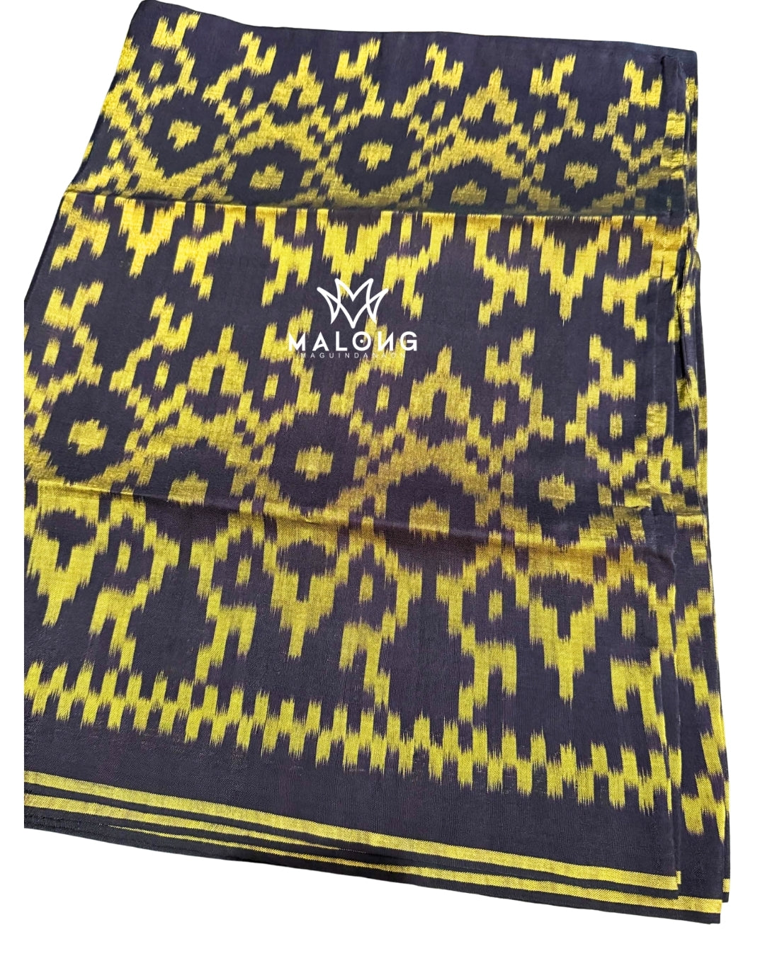 Handwoven Iranun Binaludan Malong – Philippine Ikat Tradition