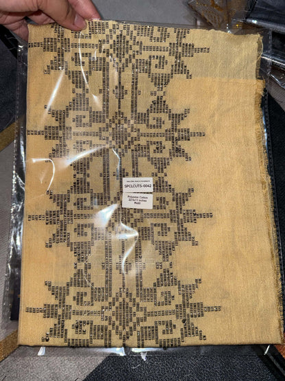 Inaul Retaso – Premium Handwoven Maguindanaon Fabric Cuts for Designers & Creators