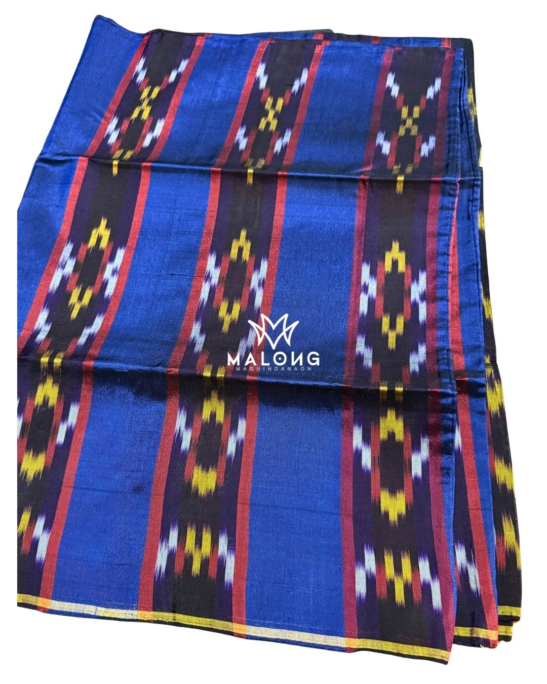 Handwoven Iranun Binaludan Malong – Philippine Ikat Tradition