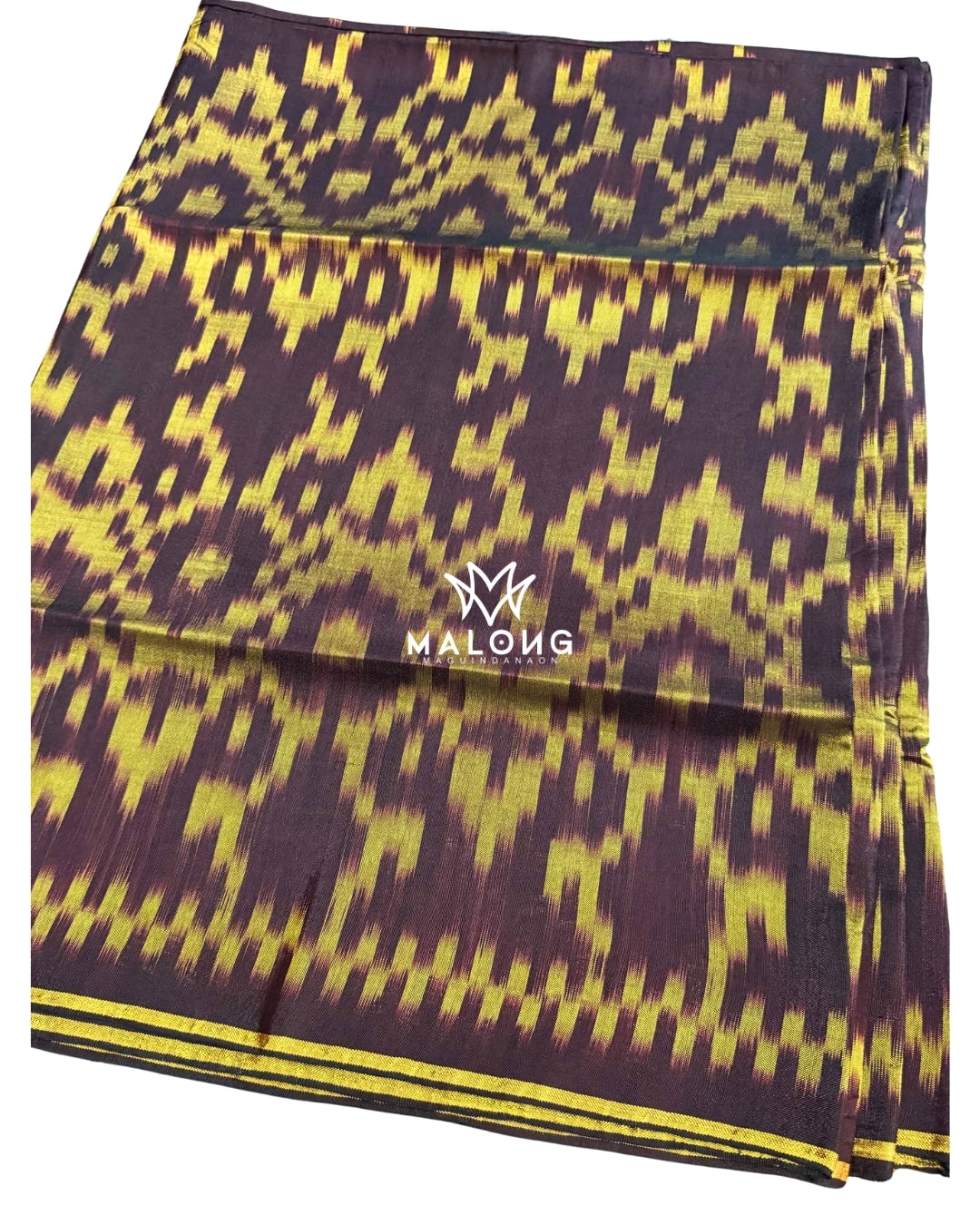 Handwoven Iranun Binaludan Malong – Philippine Ikat Tradition