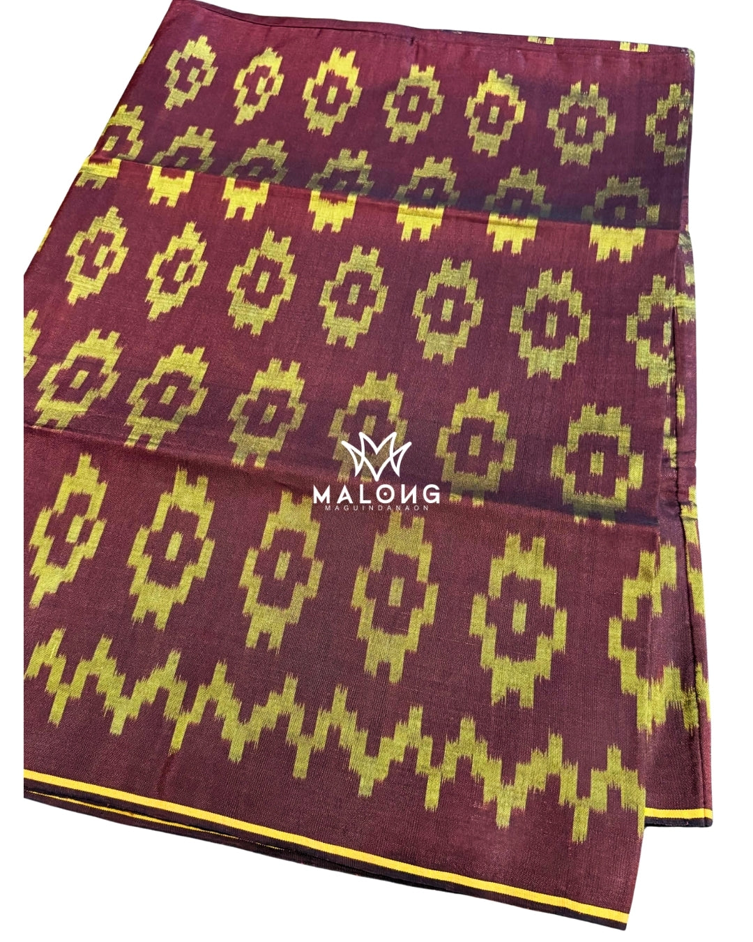 Handwoven Iranun Binaludan Malong – Philippine Ikat Tradition