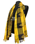Handwoven Inaul Rayon Silk Shawl Scarf