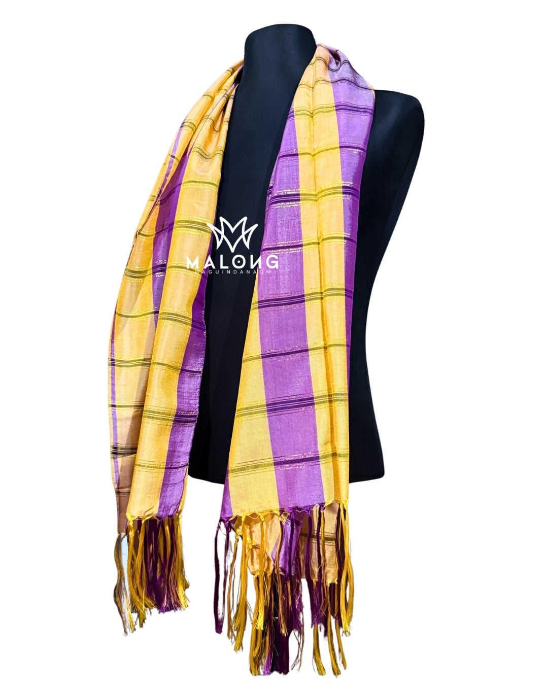 Handwoven Inaul Rayon Silk Shawl Scarf