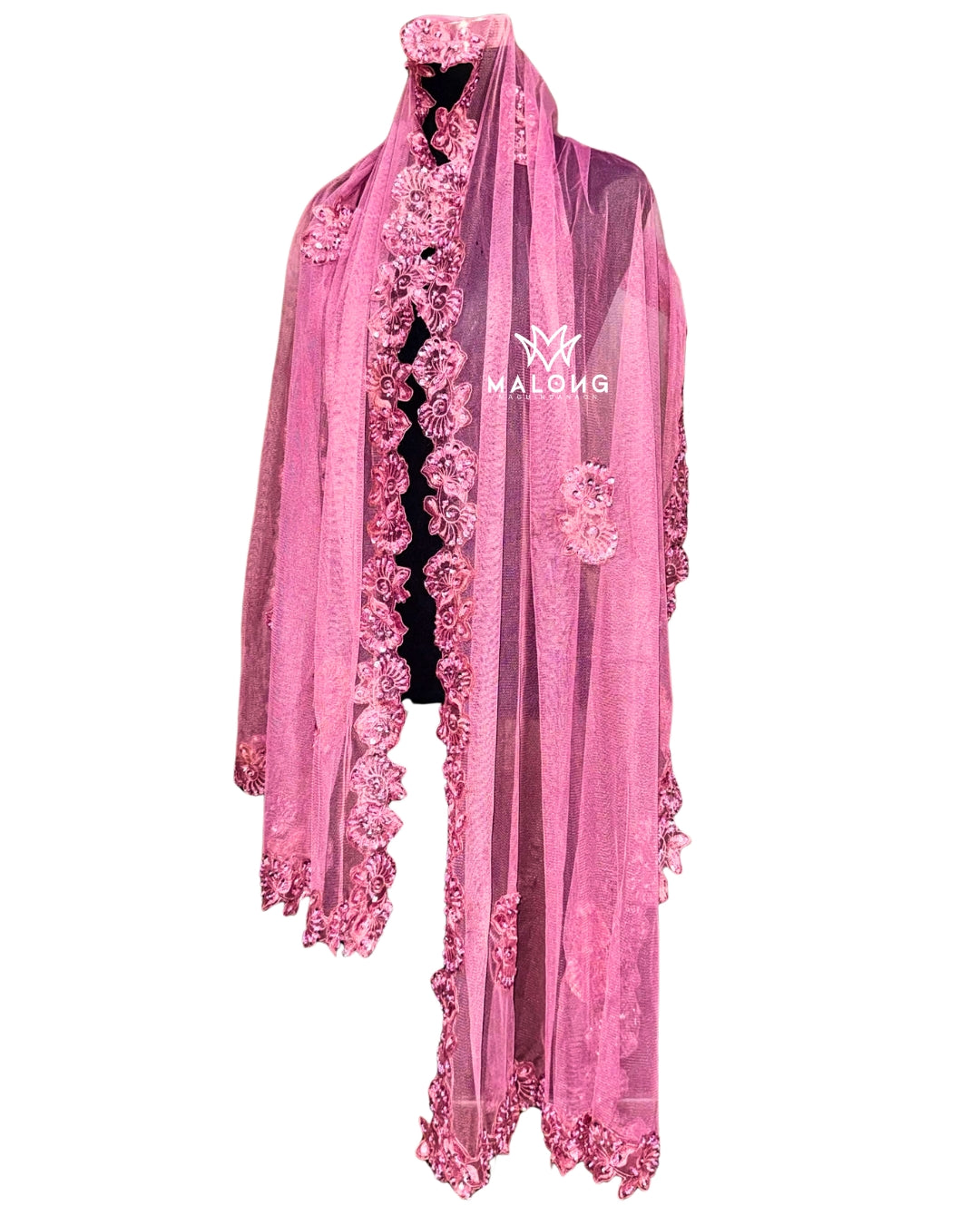 Kombong Lace Veil – Traditional Mindanao Headwrap