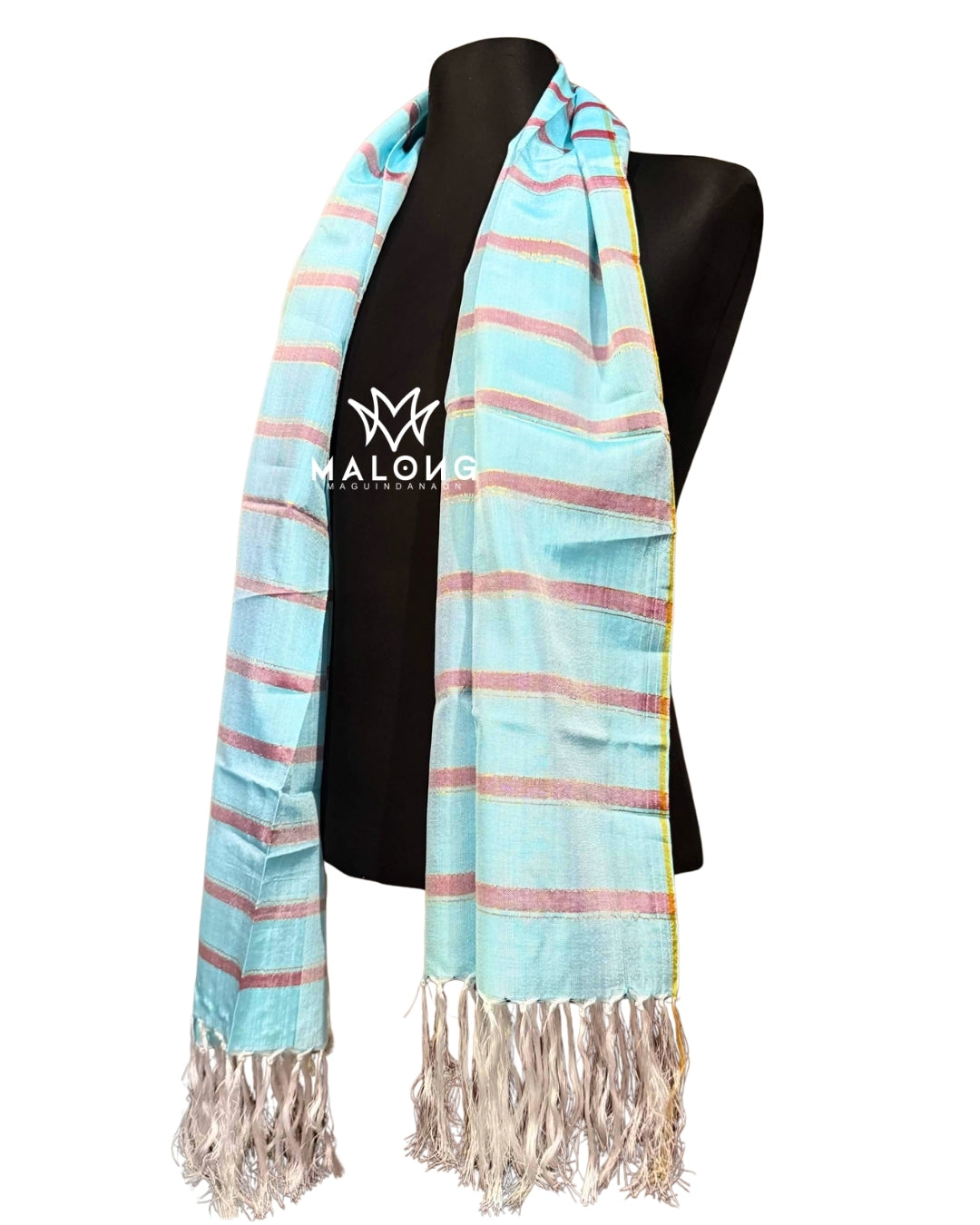 Handwoven Inaul Rayon Silk Shawl Scarf