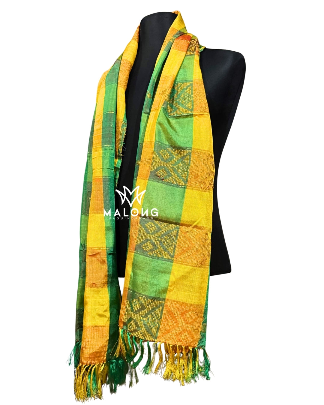 Handwoven Inaul Rayon Silk Shawl Scarf