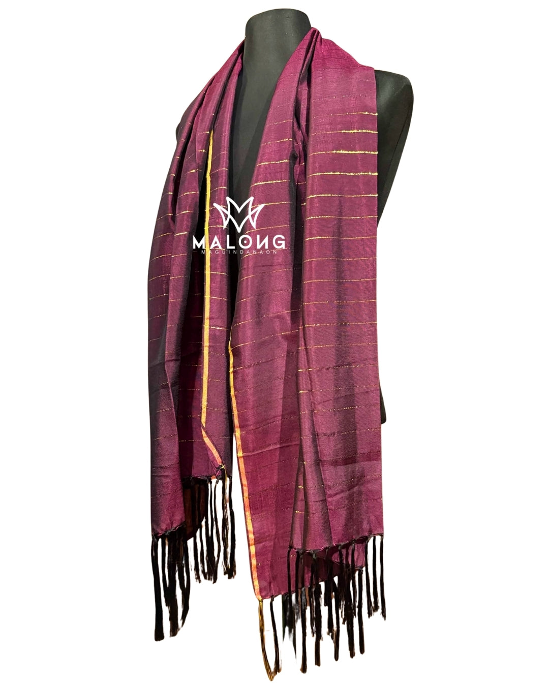 Handwoven Inaul Rayon Silk Shawl Scarf