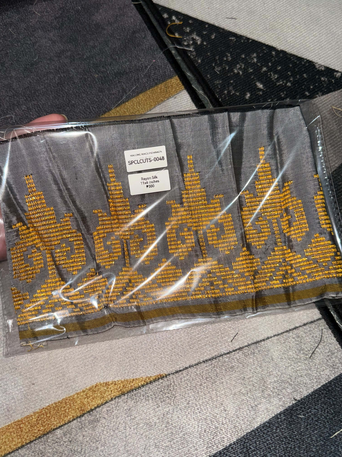 Inaul Retaso – Premium Handwoven Maguindanaon Fabric Cuts for Designers & Creators