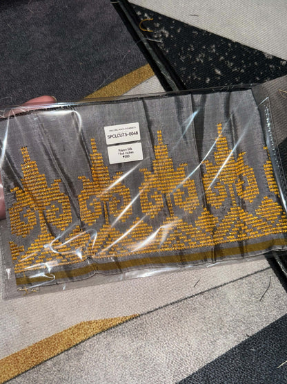 Inaul Retaso – Premium Handwoven Maguindanaon Fabric Cuts for Designers & Creators