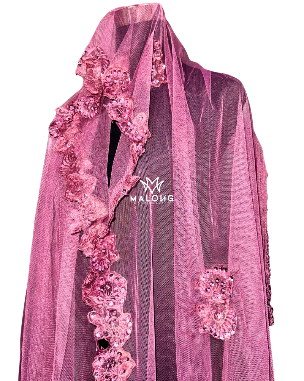 Kombong Lace Veil – Traditional Mindanao Headwrap