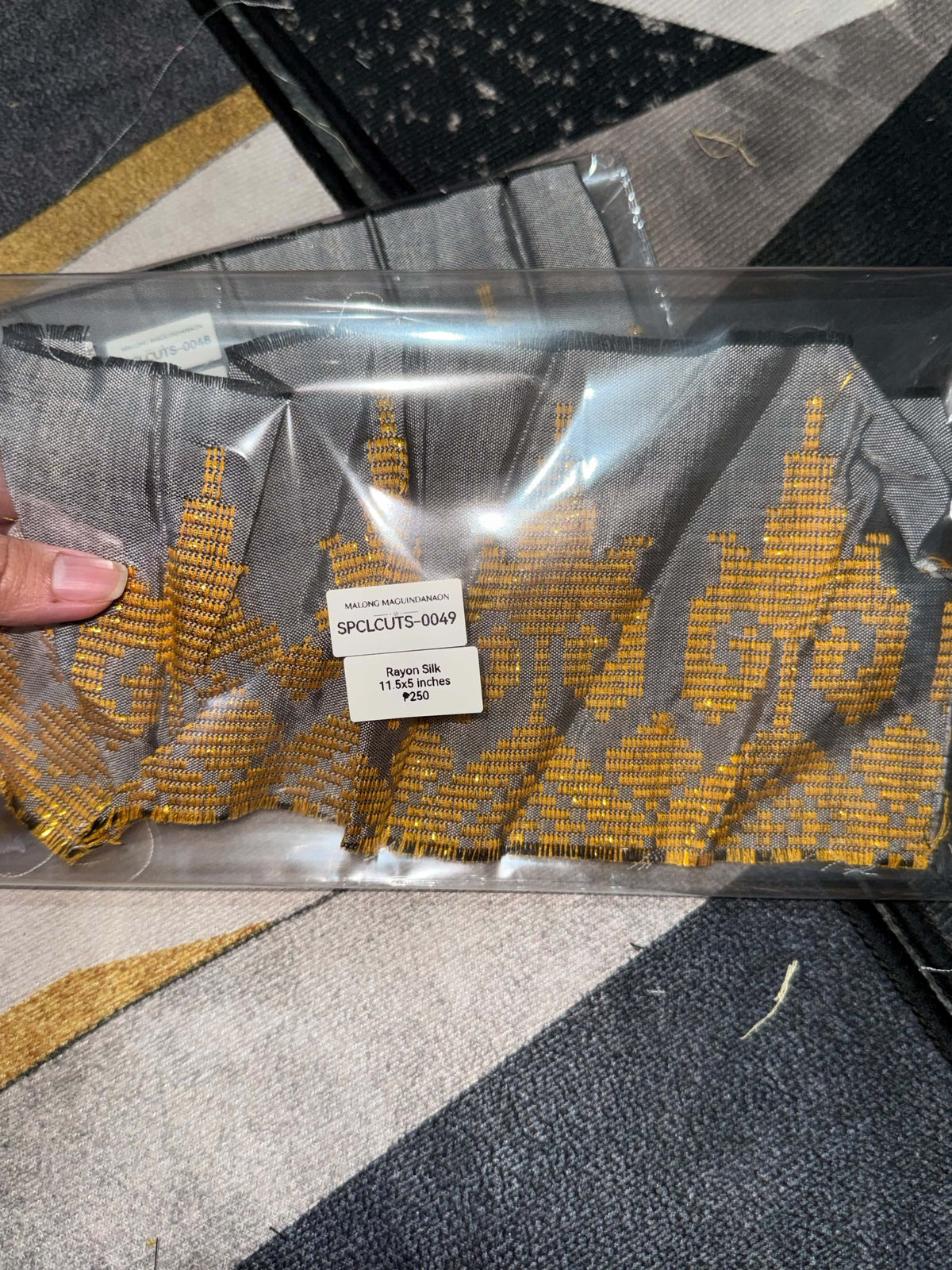 Inaul Retaso – Premium Handwoven Maguindanaon Fabric Cuts for Designers & Creators