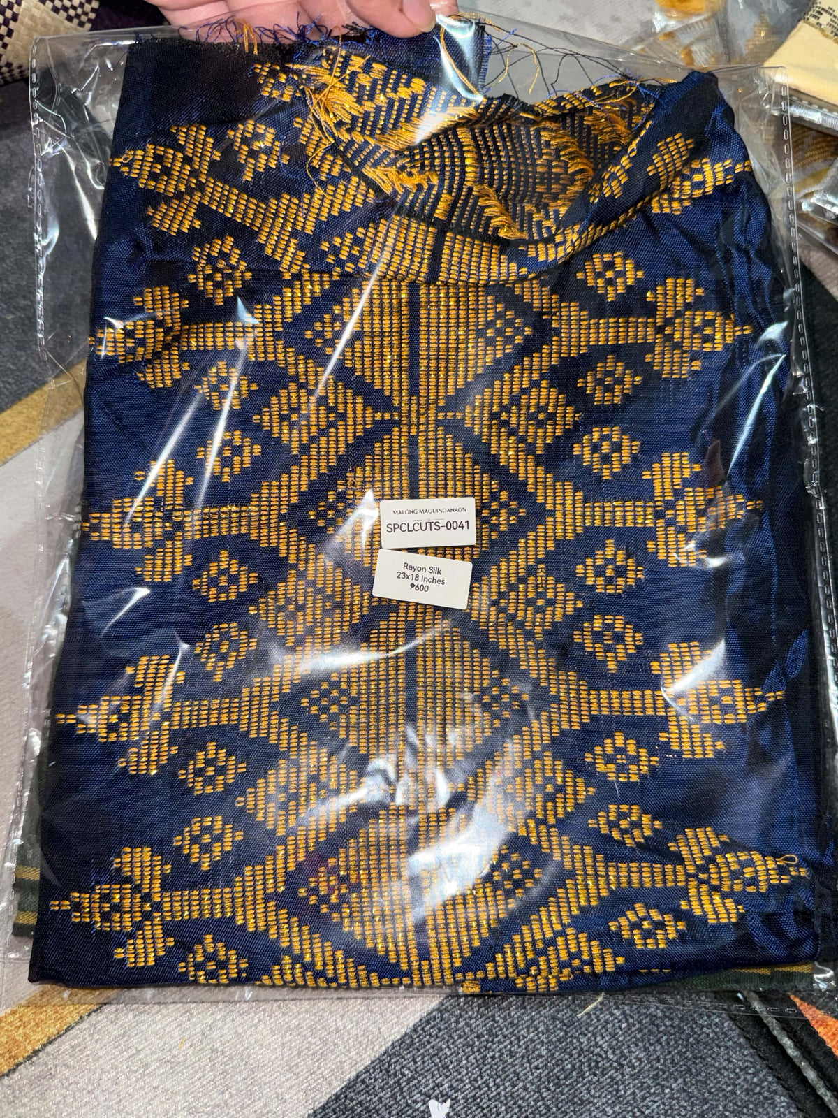 Inaul Retaso – Premium Handwoven Maguindanaon Fabric Cuts for Designers & Creators